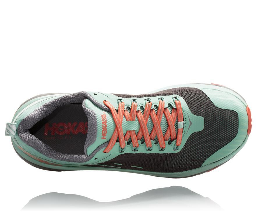 Hoka One One トレイルシューズ レディース 緑/黒 - チャレンジャー ATR 5 - RO7618352